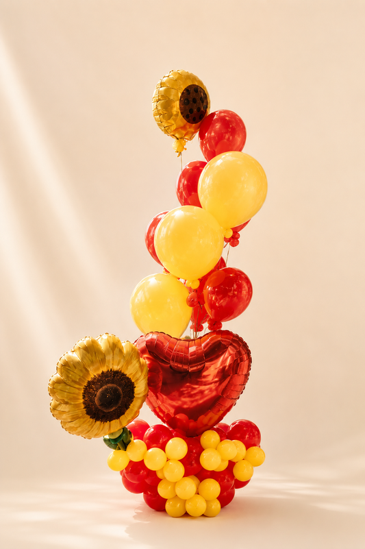 Sunflower Balloon Bouquet